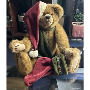 Boyds Bear Plush- Nickleby S Claus (16") - #83005